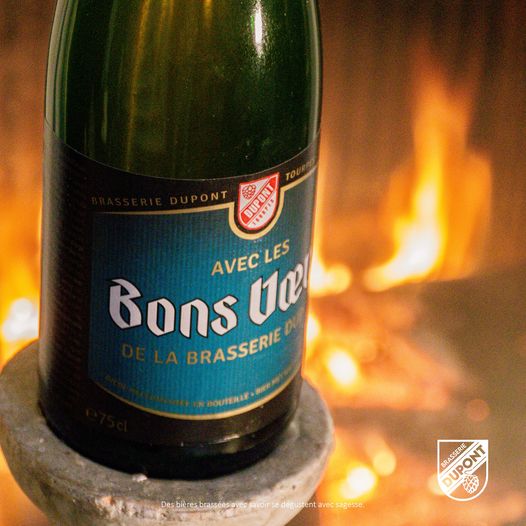 ベルギービール　デュポン醸造所　プレート ﾃﾞｭﾎﾟﾝ ﾎﾞﾝｳﾞｰ 750ml | すがや魅惑の麦酒